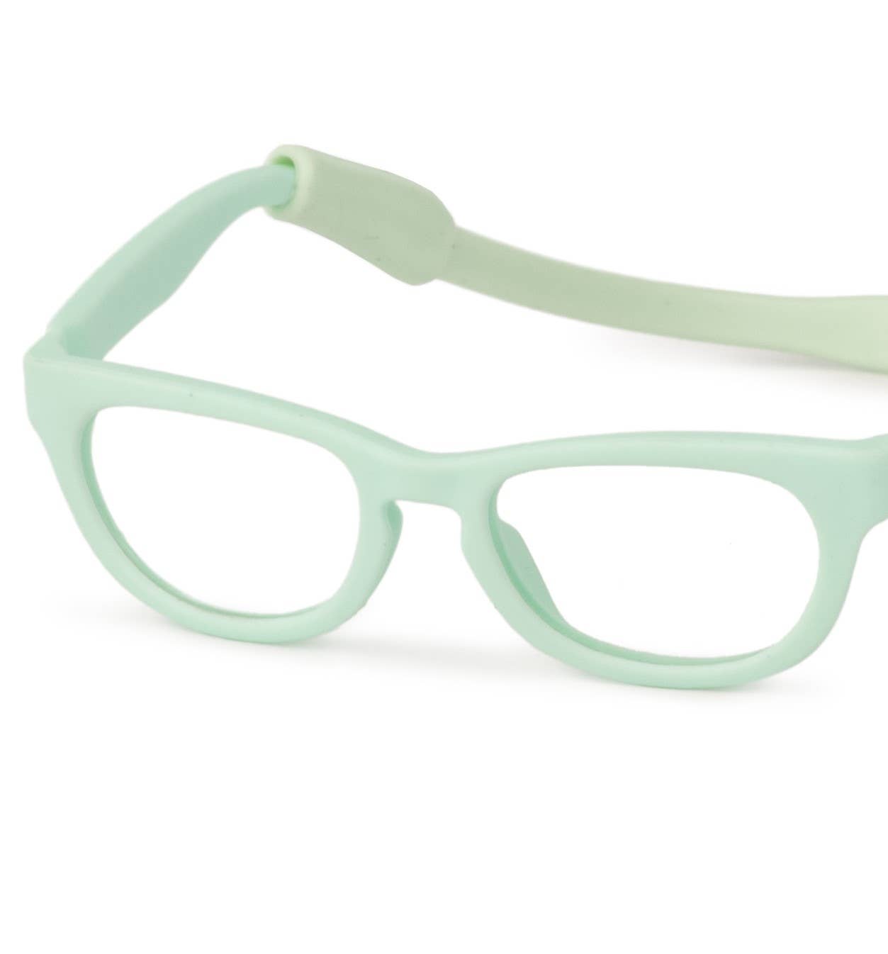 Turquoise Doll Glasses | Realistic Eyeglasses Accessory for 15"+ Reborn & Baby Dolls