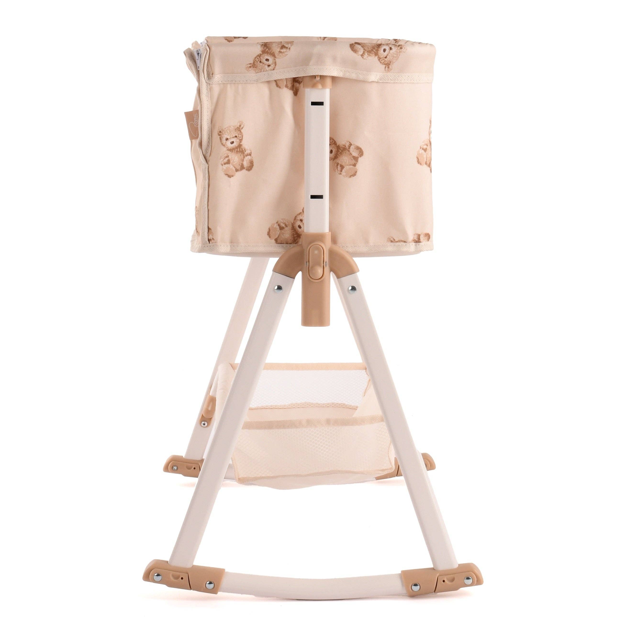 Roma Doll Bedside Crib - Teddy Bear Collection