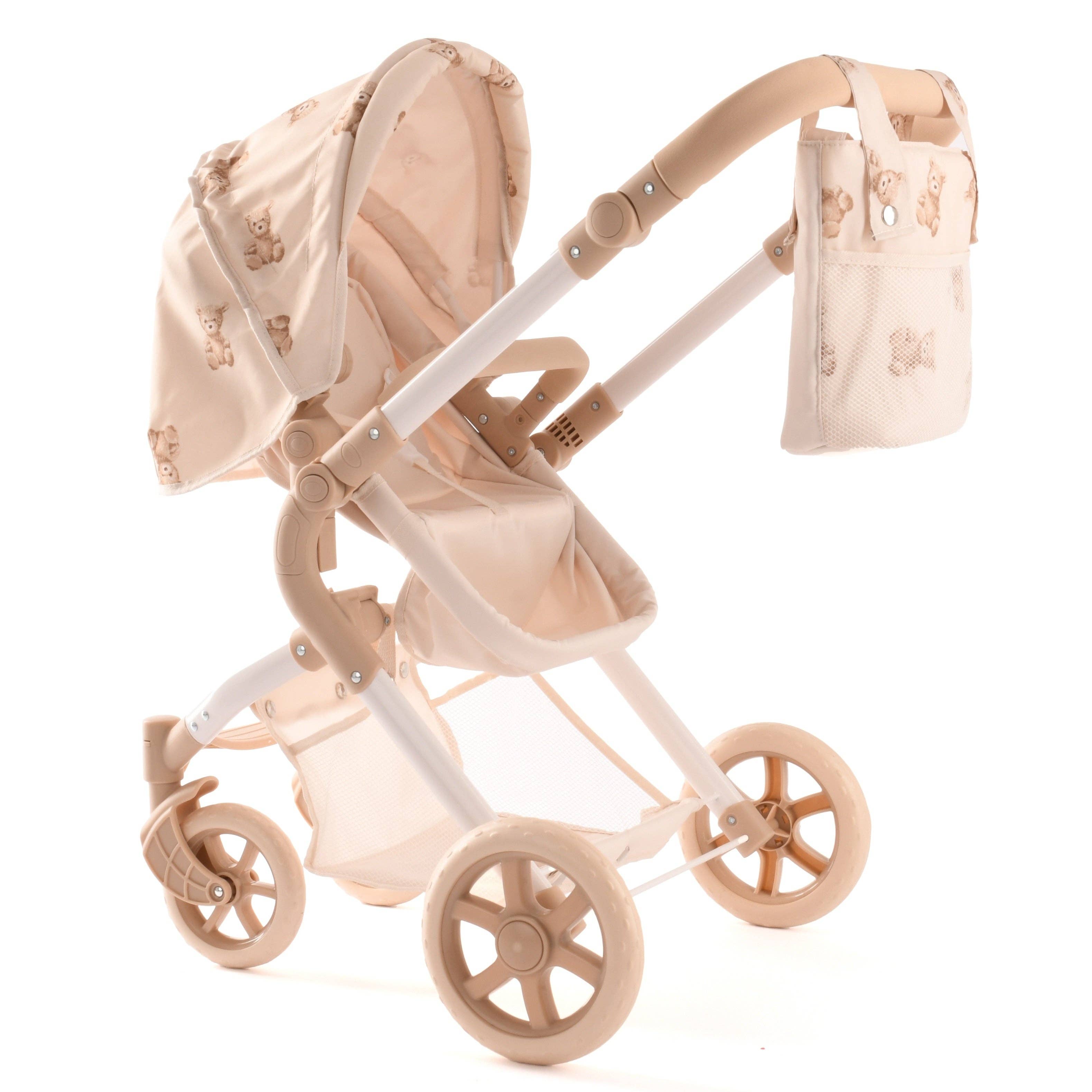 Roma Single Doll Pram - Teddy Bear Collection