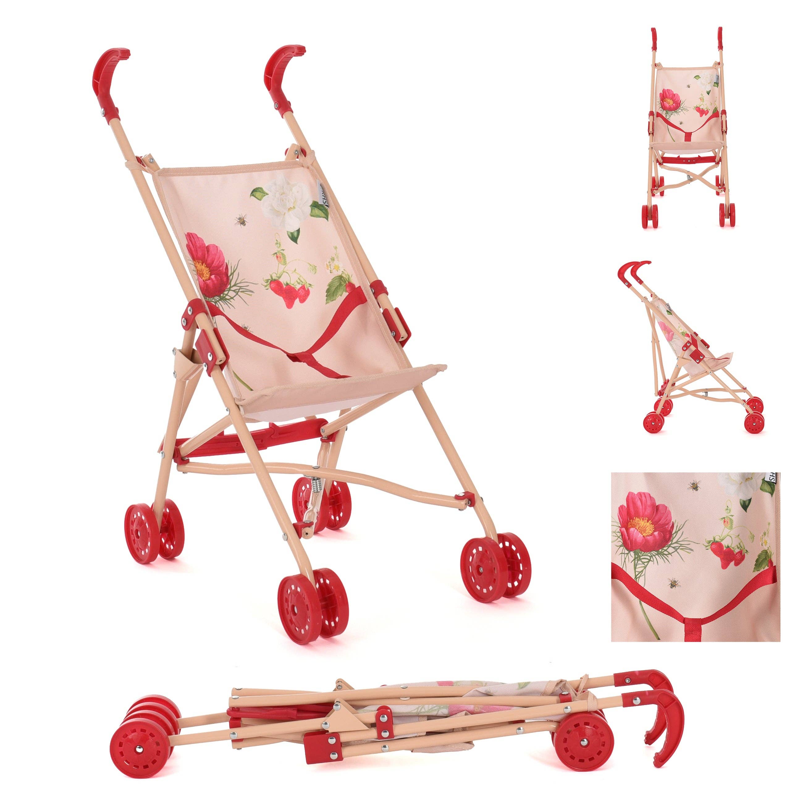 Roma RHS Umbrella Doll Buggy - Flora Collection