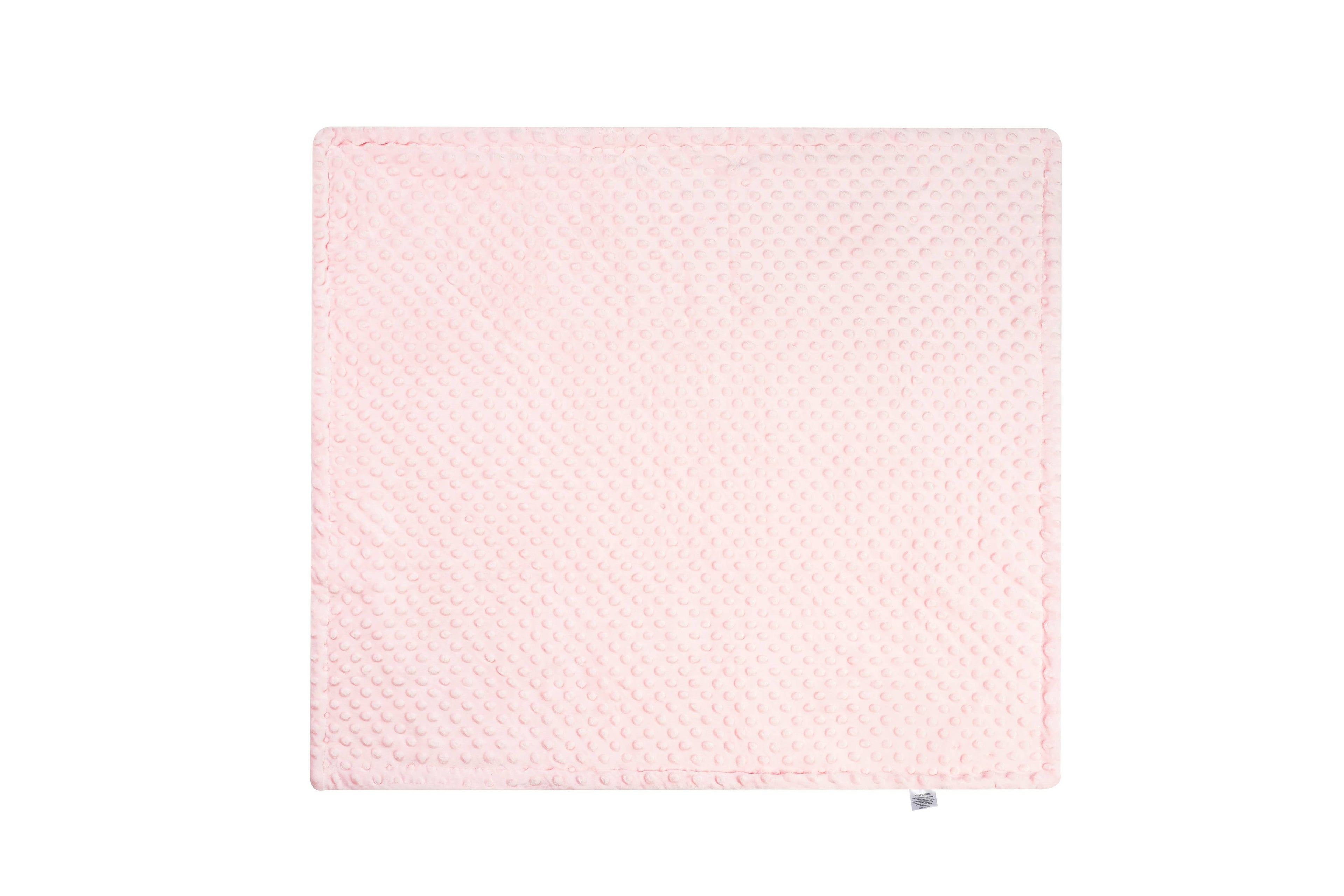 Pink Sleepy Bear Baby Blanket & Neck Pillow Set