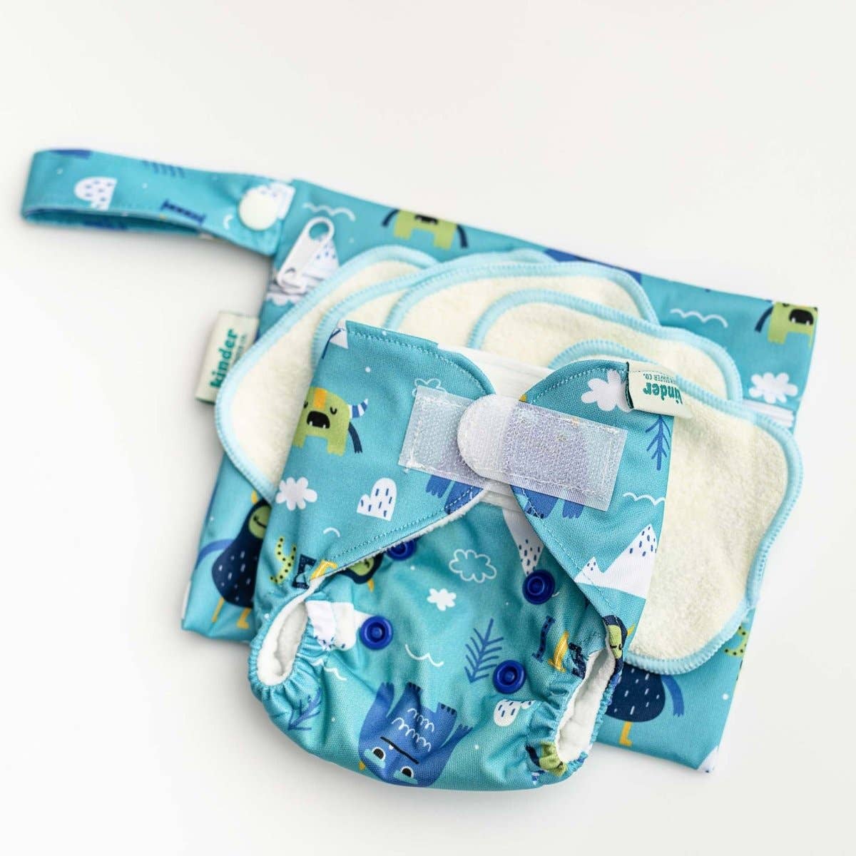 Reusable Doll Diaper Set with Mini Baby Wipes | Reborn & Silicone Doll Accessories