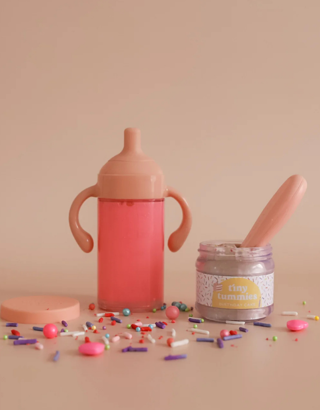 Tiny Tummies Birthday Set | Magical Doll Food Playset for Reborn & Silicone Dolls