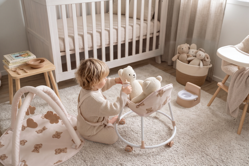 Roma 10-Piece Mega Nursery Doll Playset - Teddy Bear Collection