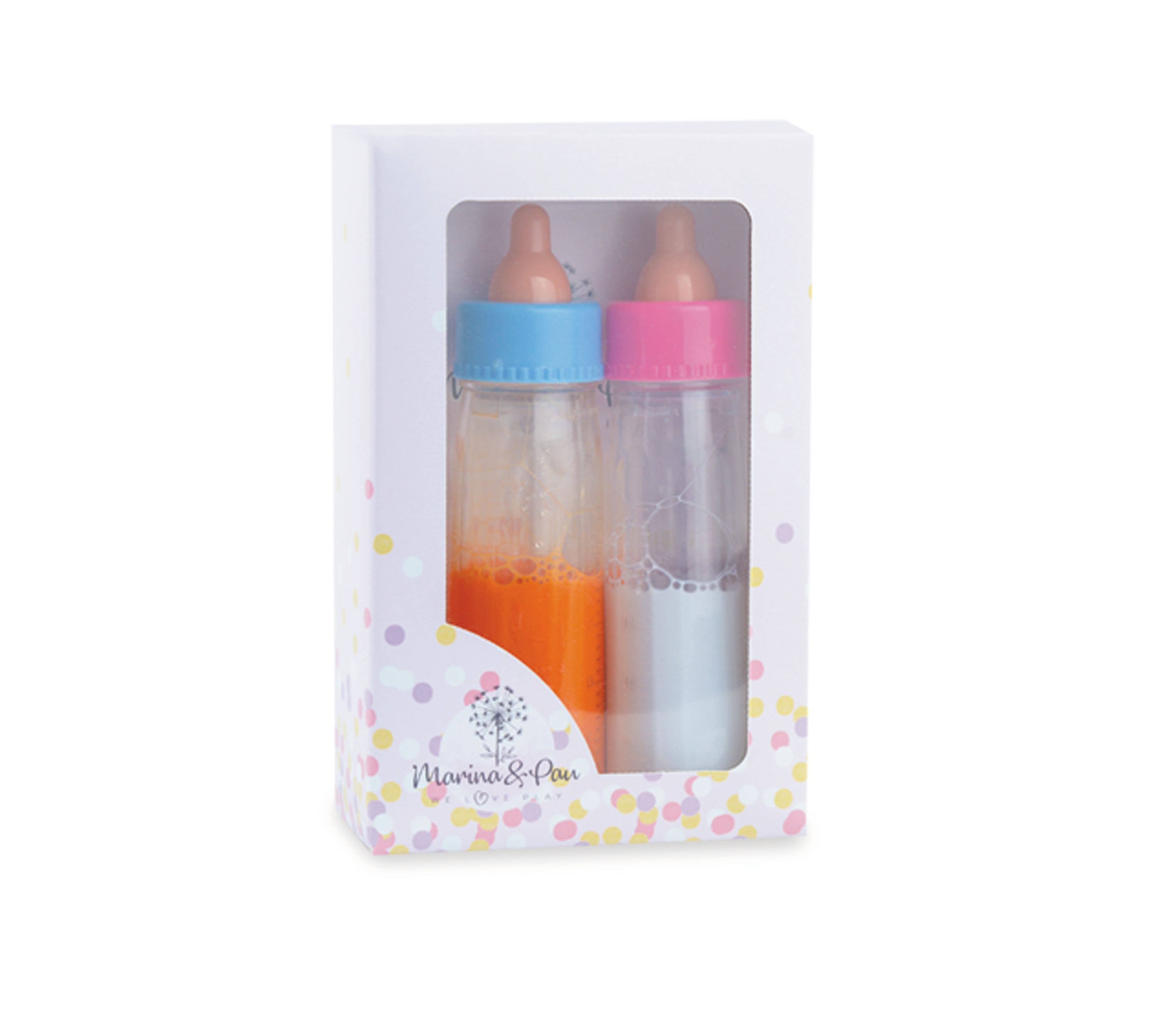 Reborn Doll Magic Bottle Set | Disappearing Milk & Juice Bottles for Silicone & Reborn Babies