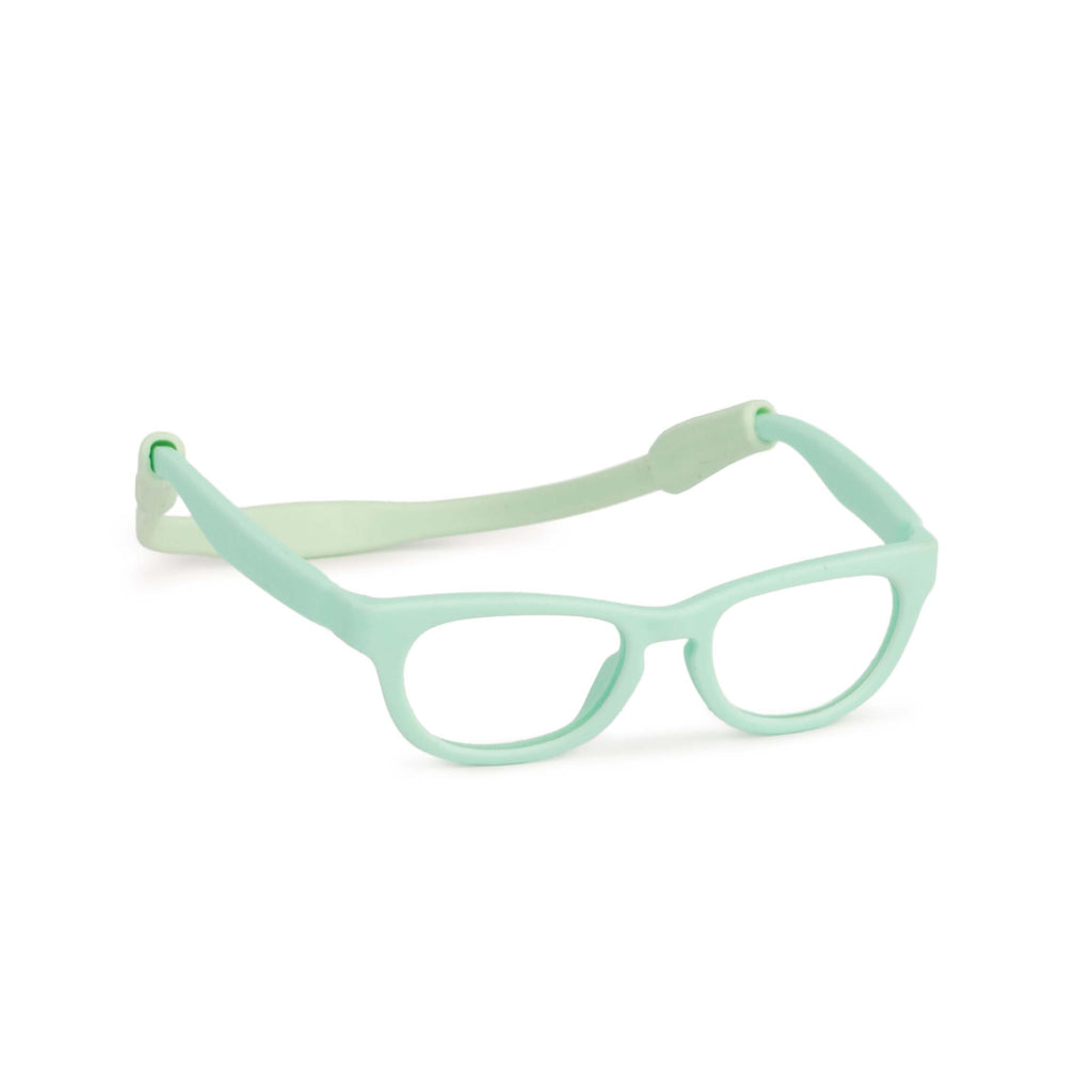 Turquoise Doll Glasses | Realistic Eyeglasses Accessory for 15"+ Reborn & Baby Dolls