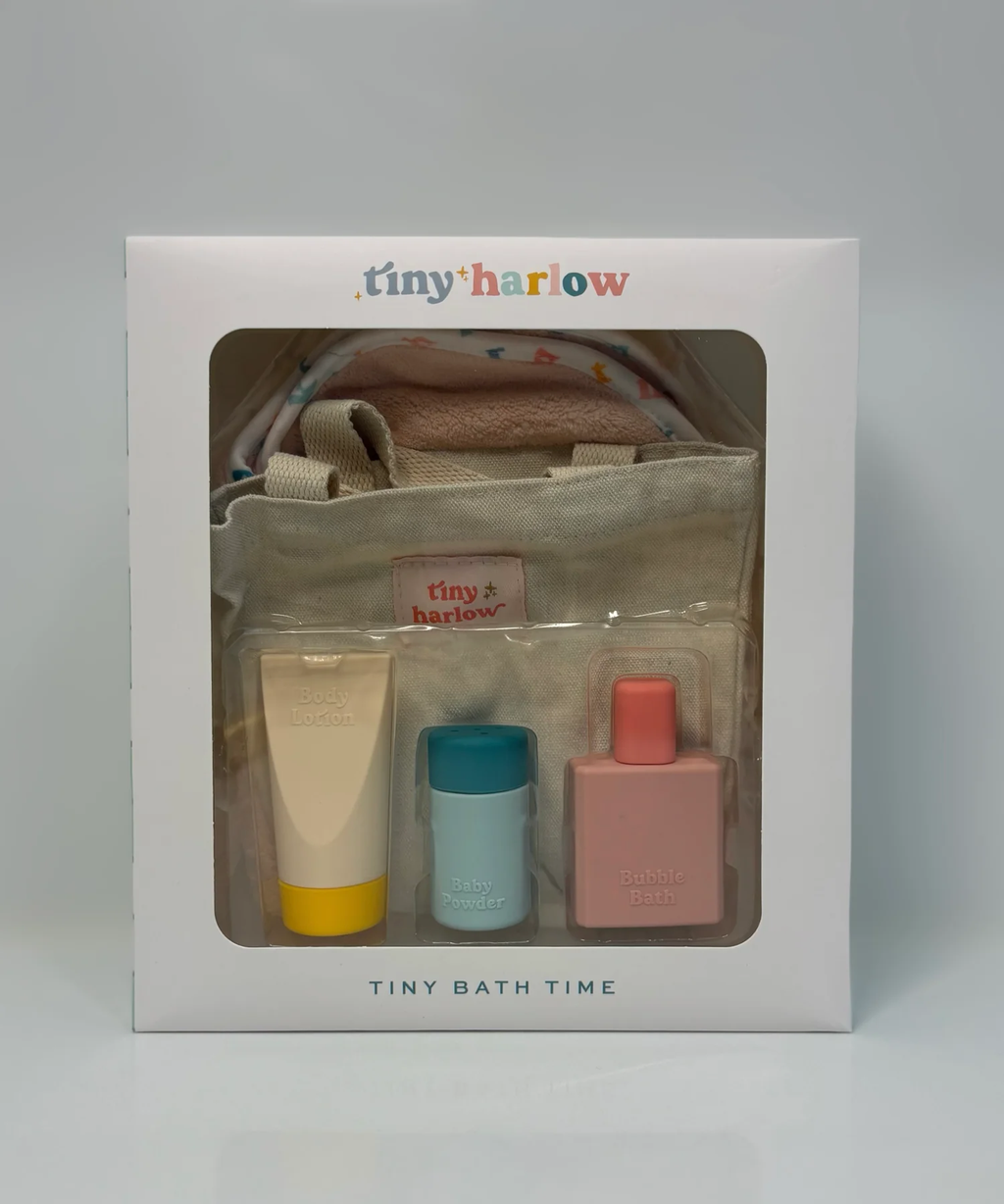 Tiny Harlow Doll Bath Time Set | Reborn & Silicone Doll Bath Accessories