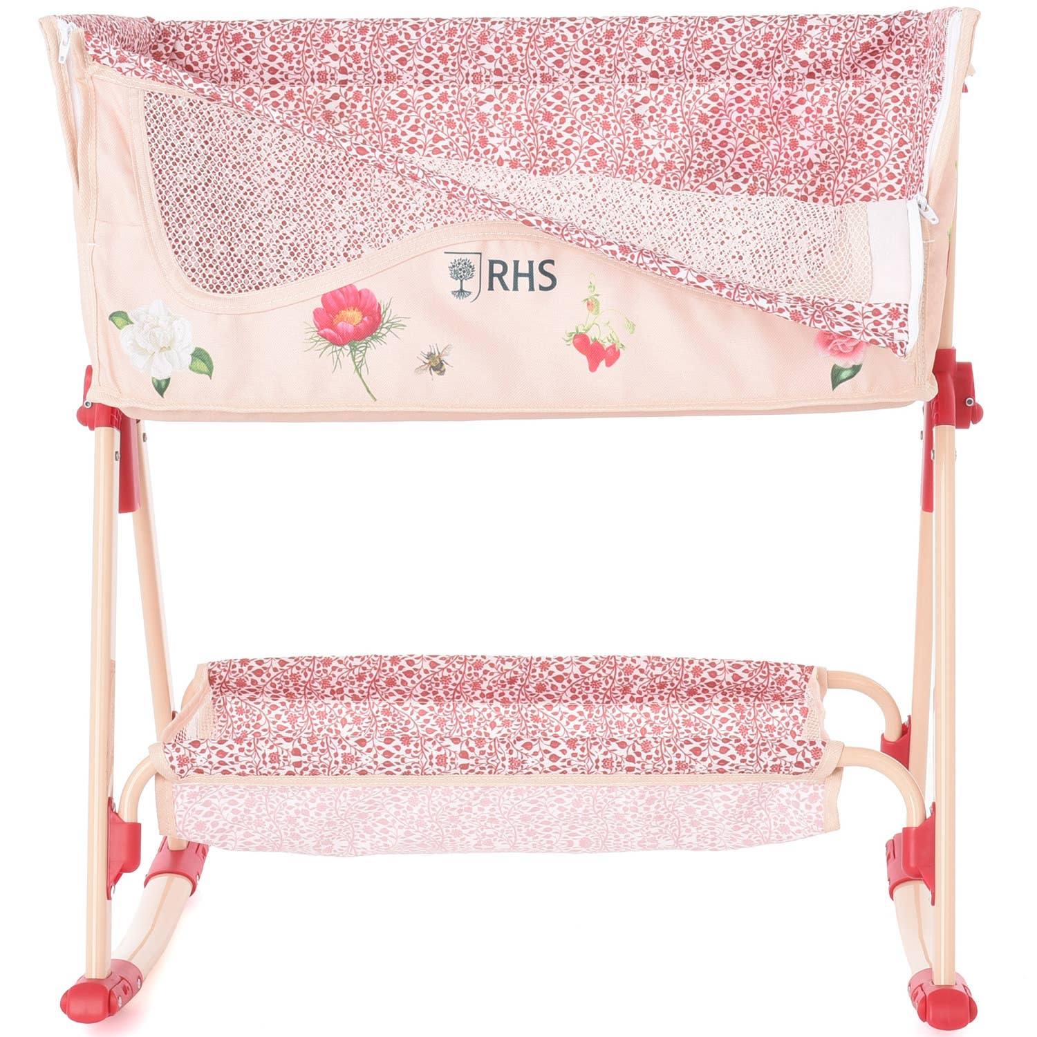 Roma RHS Doll Bedside Crib - Flora Collection