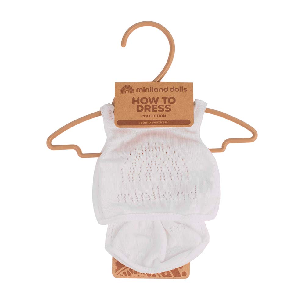Small Full Size Baby Underwear Set (14-16")