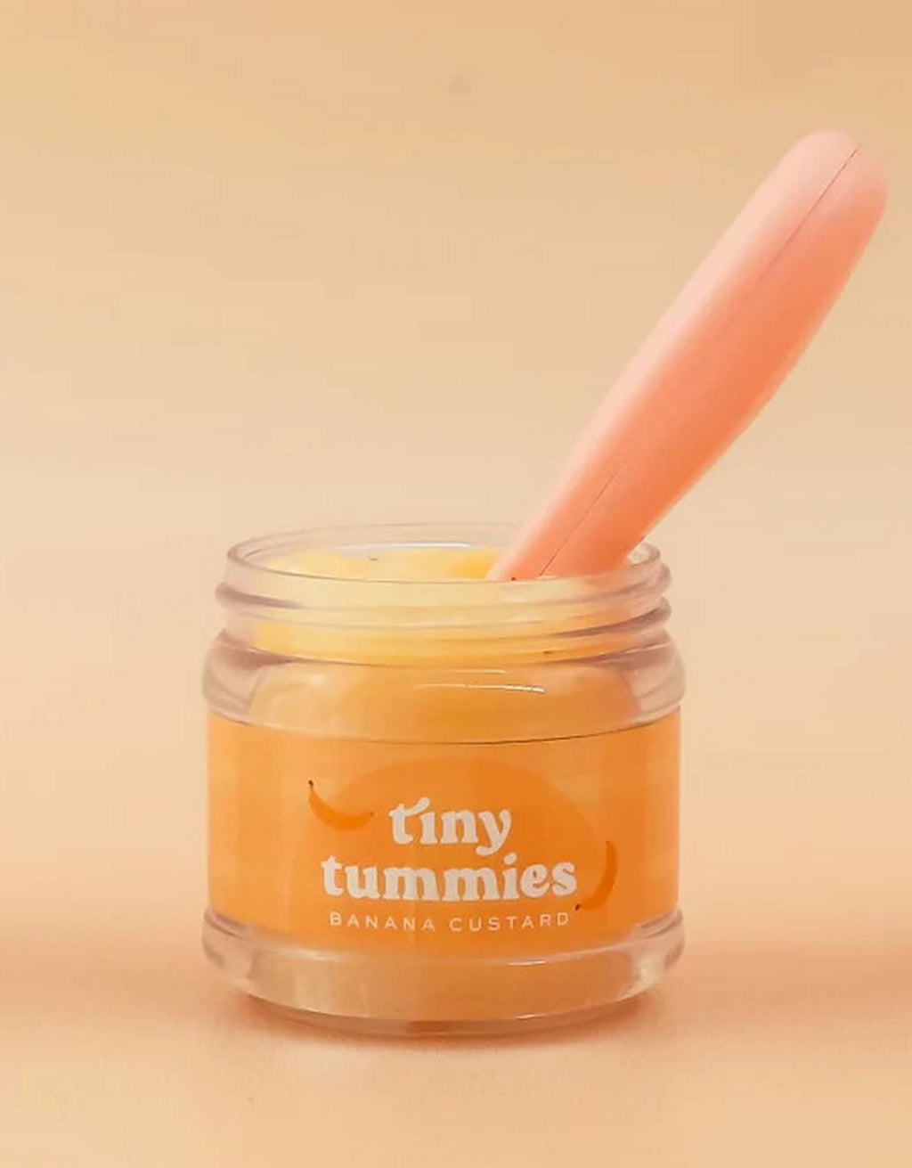 Tiny Tummies Banana Jelly Jar & Magic Spoon | Doll Feeding Playset for Reborn & Silicone Dolls