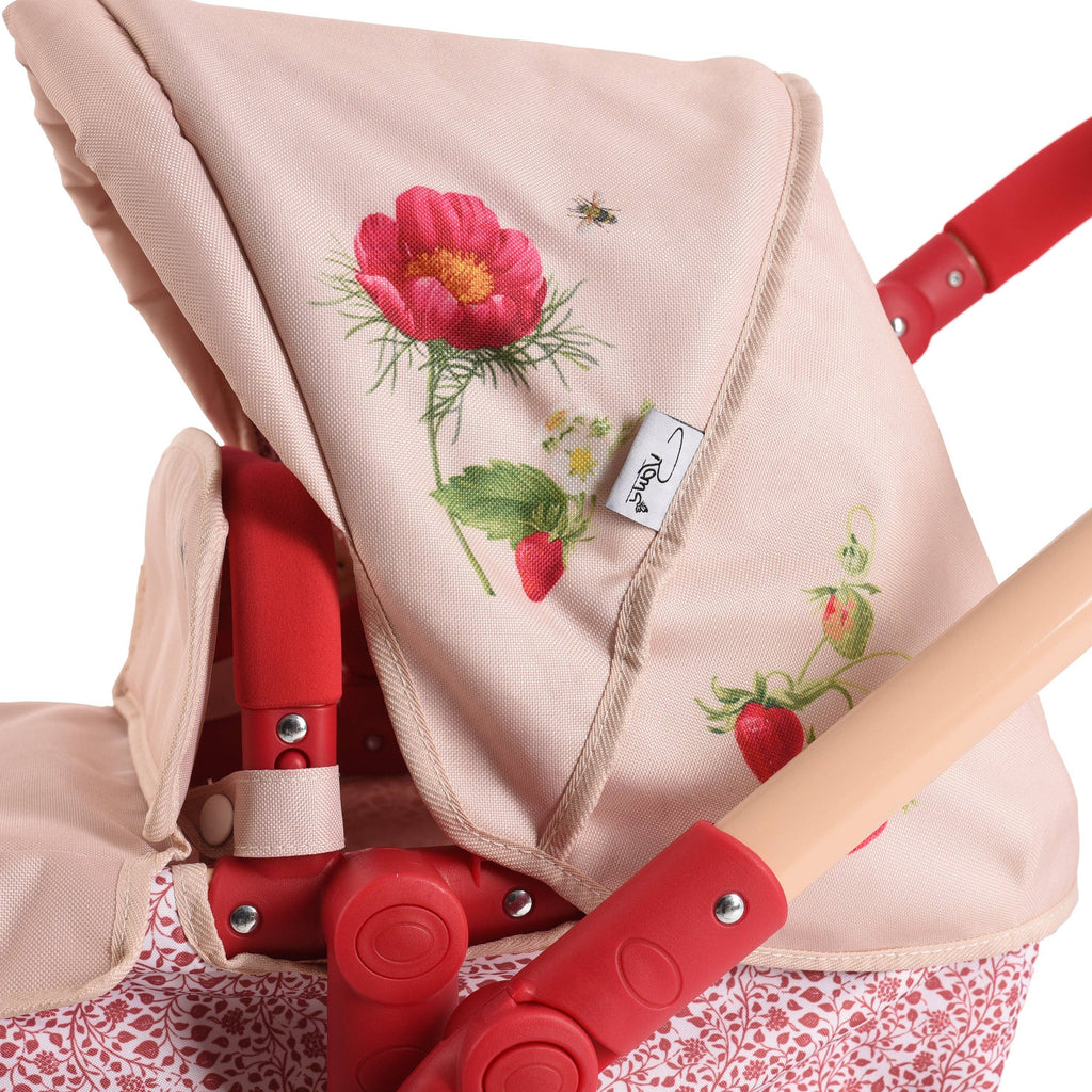 Roma RHS Single Doll Pram - Flora Collection