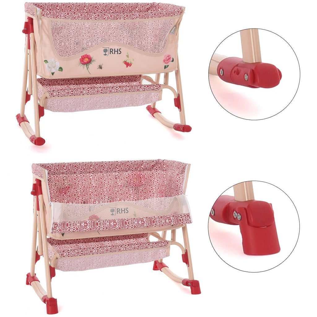 Roma RHS Doll Bedside Crib - Flora Collection