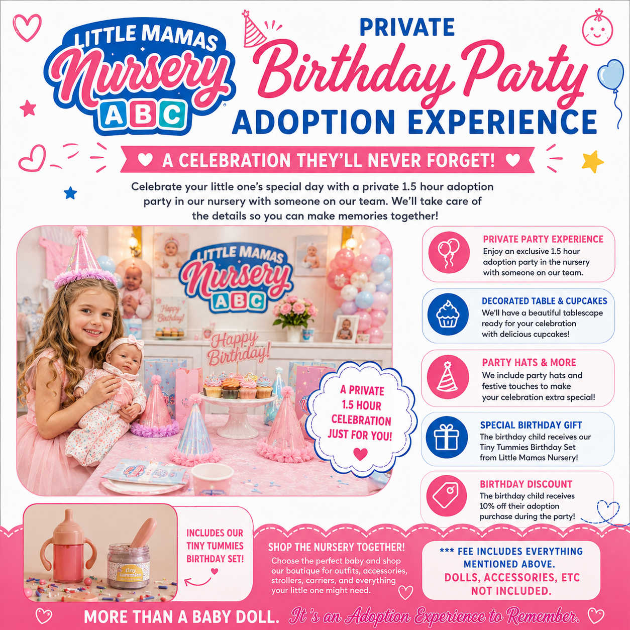 Private Birthday Adoption Experience
