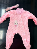 Pink Sleeper with Hairbow