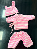 3-Piece Terry Cloth Top, Bloomers & Hat Set