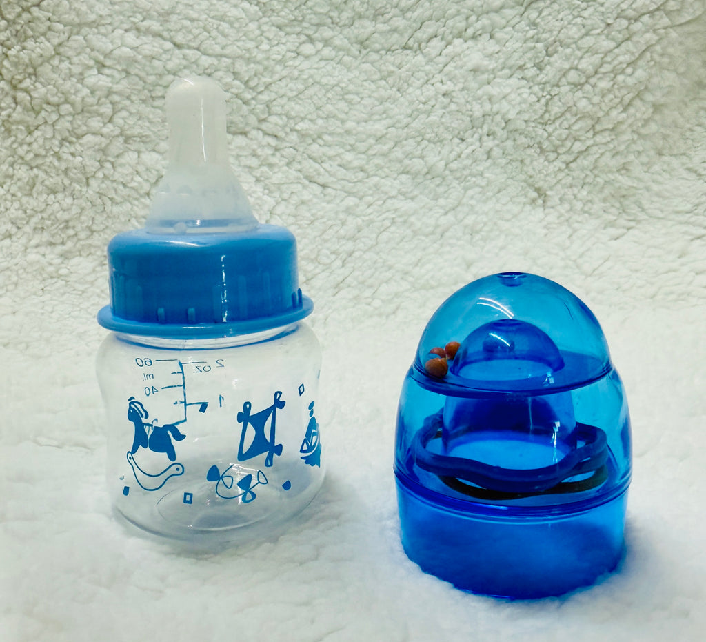 Reborn Baby Doll Bottle | 2oz No-Hole Nipple Feeding Bottle