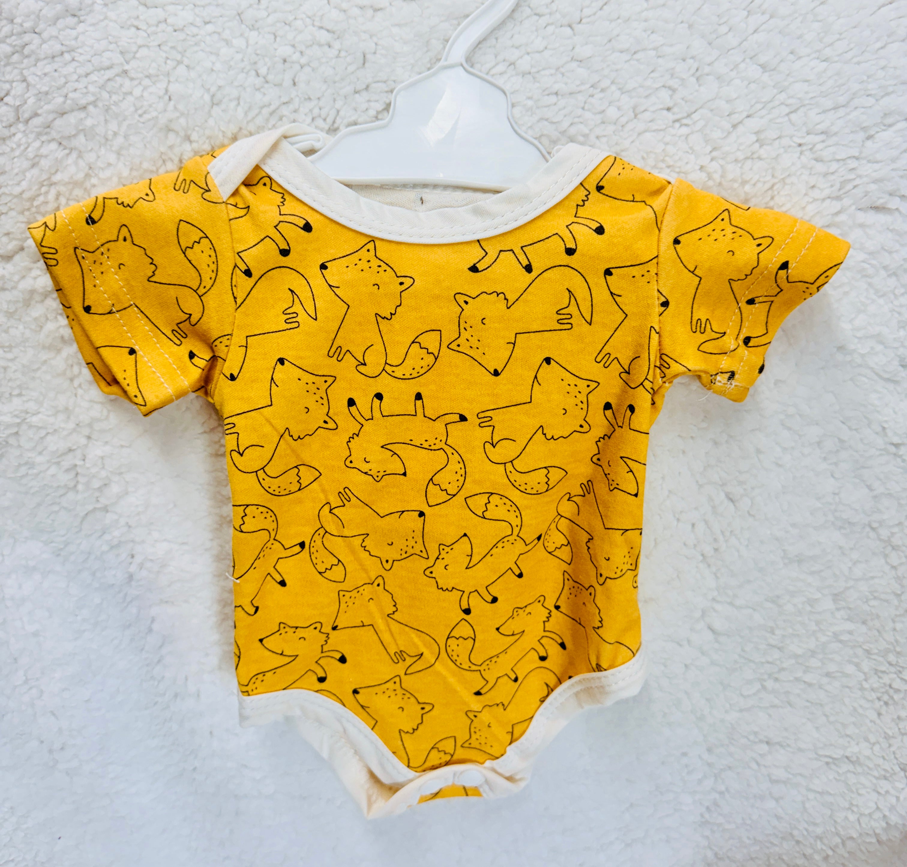 3-Piece Reborn Doll Onesie Set | Onesie, Headband & Mittens for Silicone & Reborn Babies