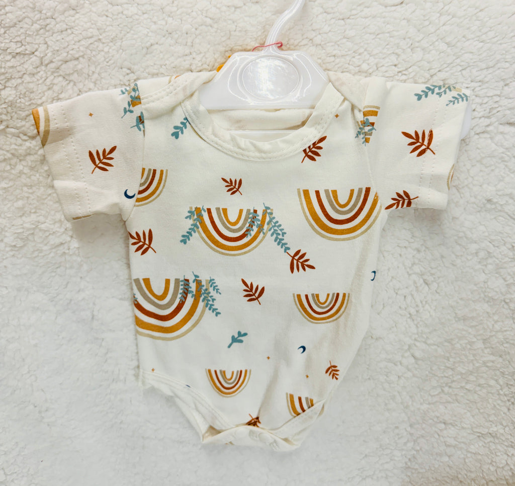 3-Piece Reborn Doll Onesie Set | Onesie, Headband & Mittens for Silicone & Reborn Babies