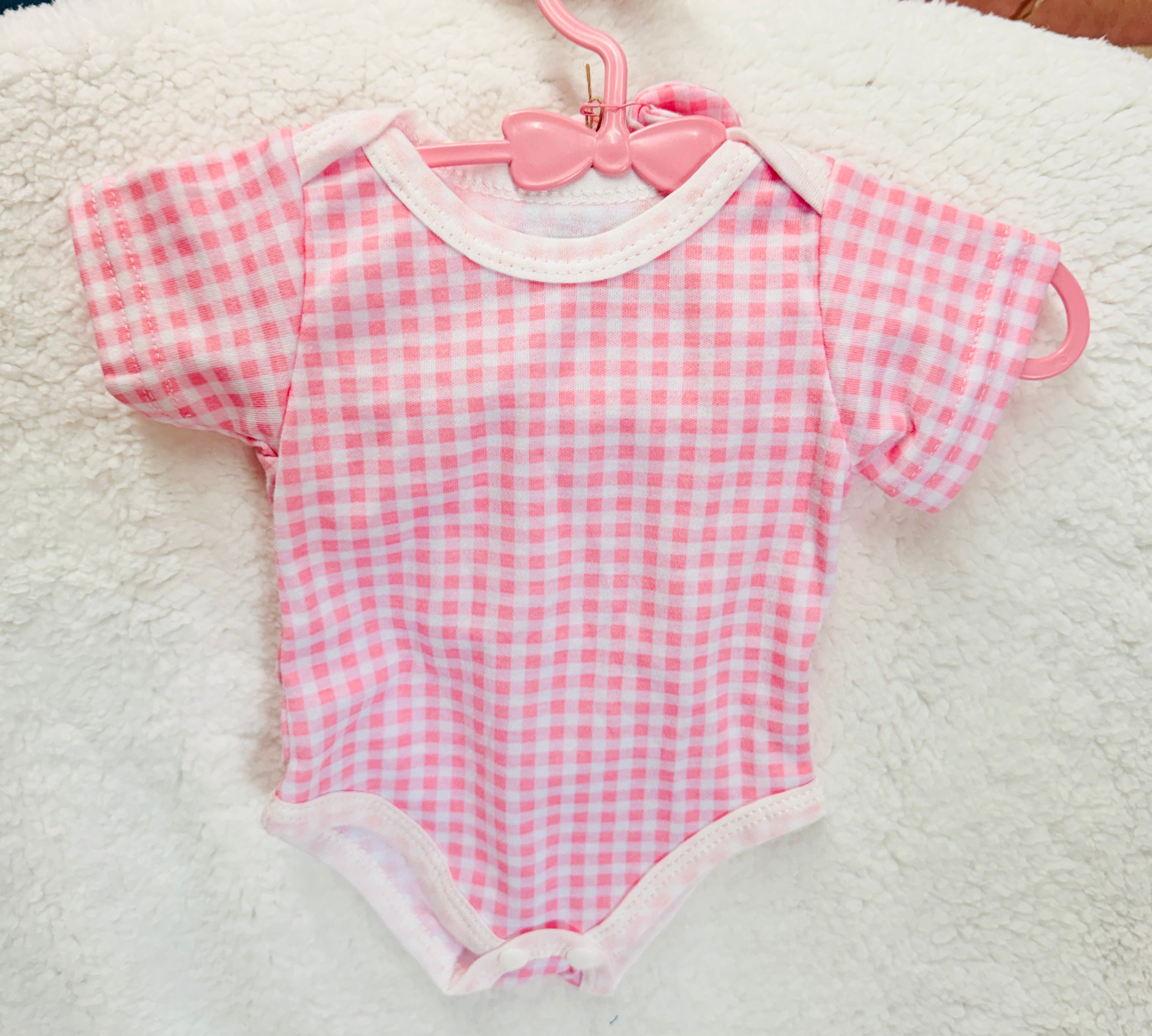 3-Piece Reborn Doll Onesie Set | Onesie, Headband & Mittens for Silicone & Reborn Babies