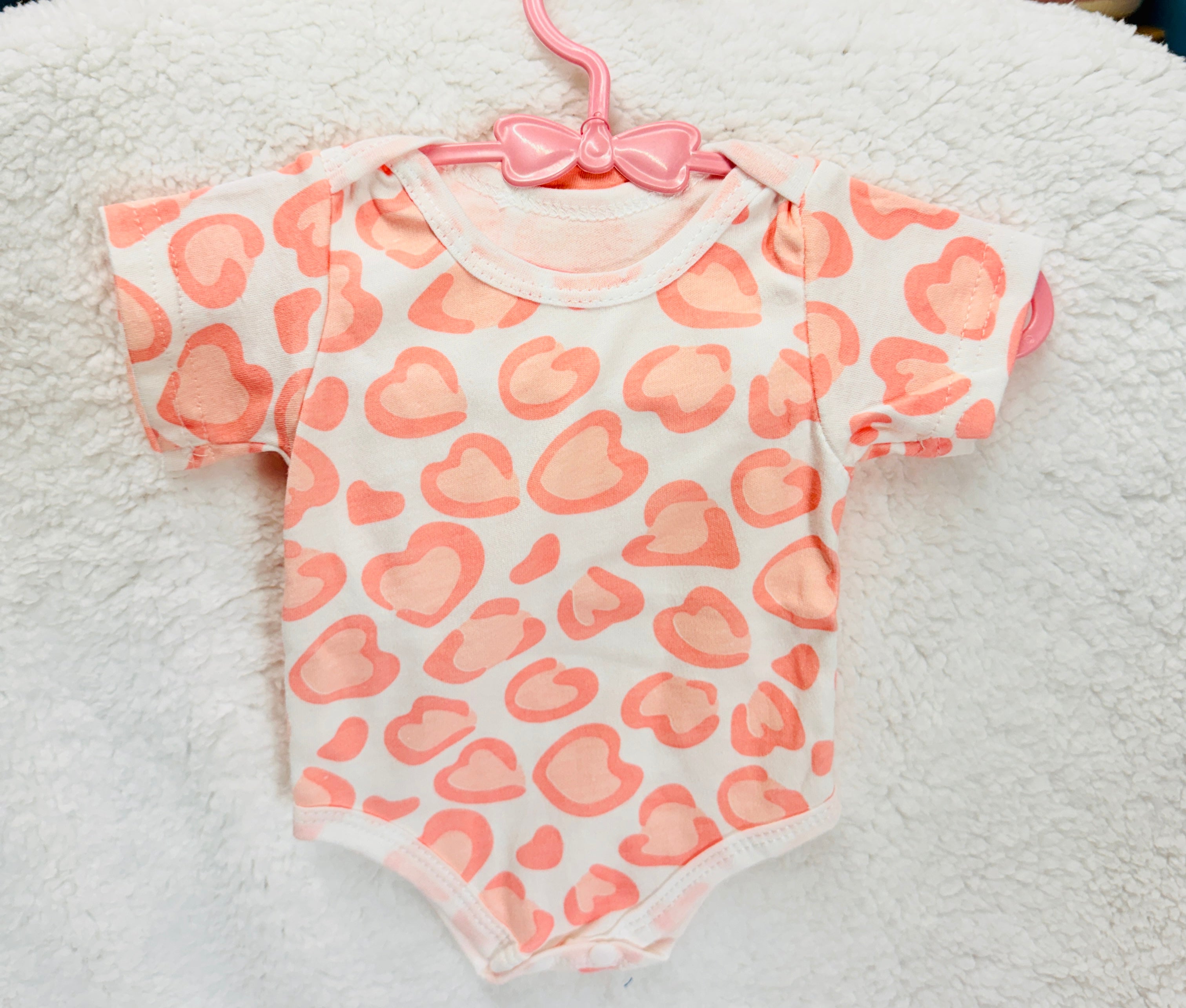 3-Piece Reborn Doll Onesie Set | Onesie, Headband & Mittens for Silicone & Reborn Babies