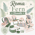 Roma Fern Bundle – 10-Piece Nursery Playset, High Chair & Car Seat