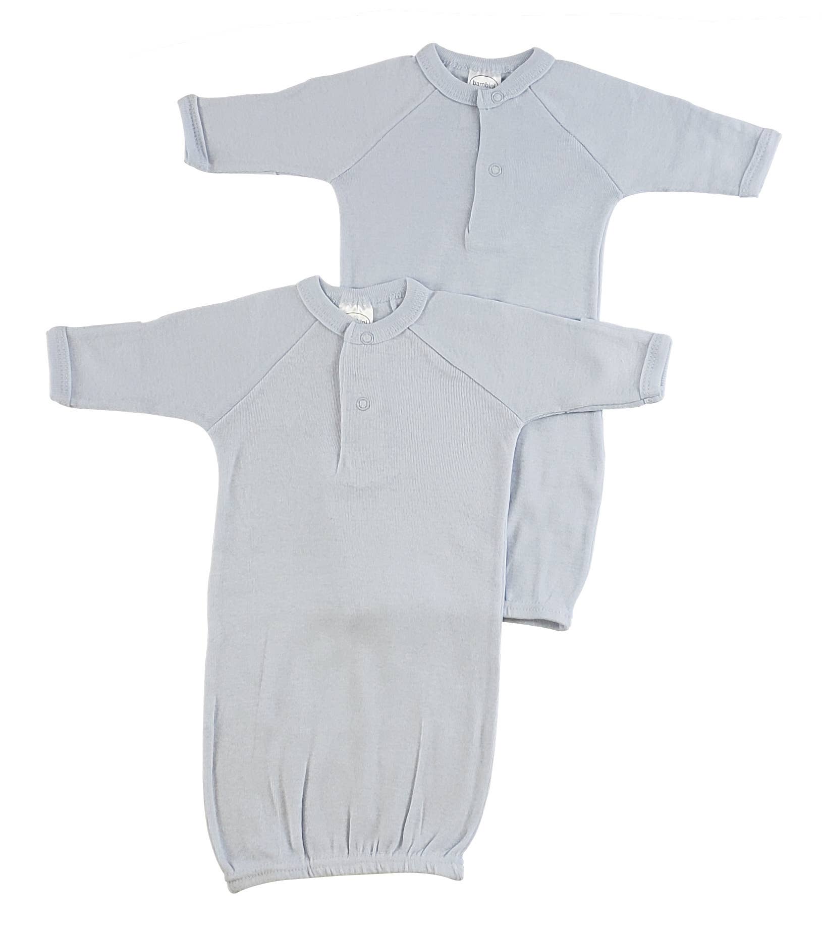Blue Reborn Baby Doll Gown