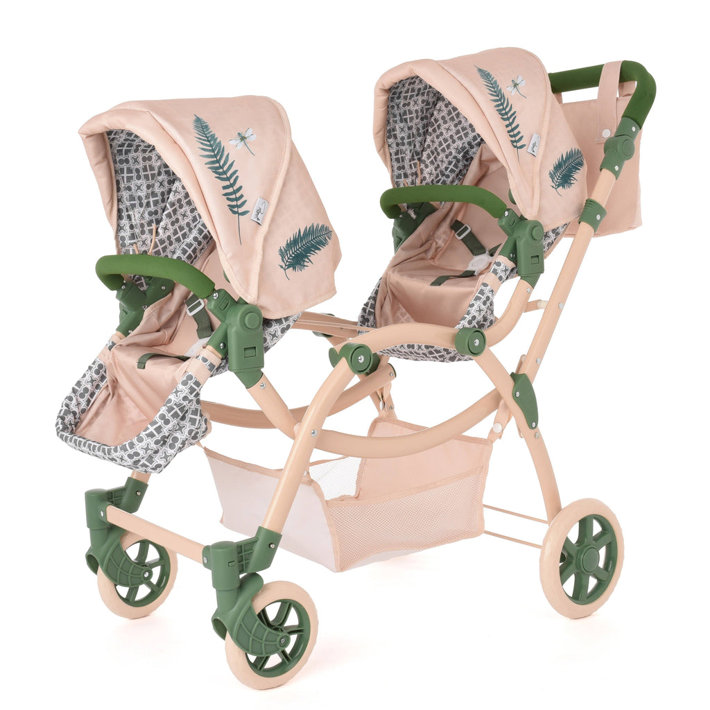 Roma RHS Twin Dolls Pram - Fern Collection