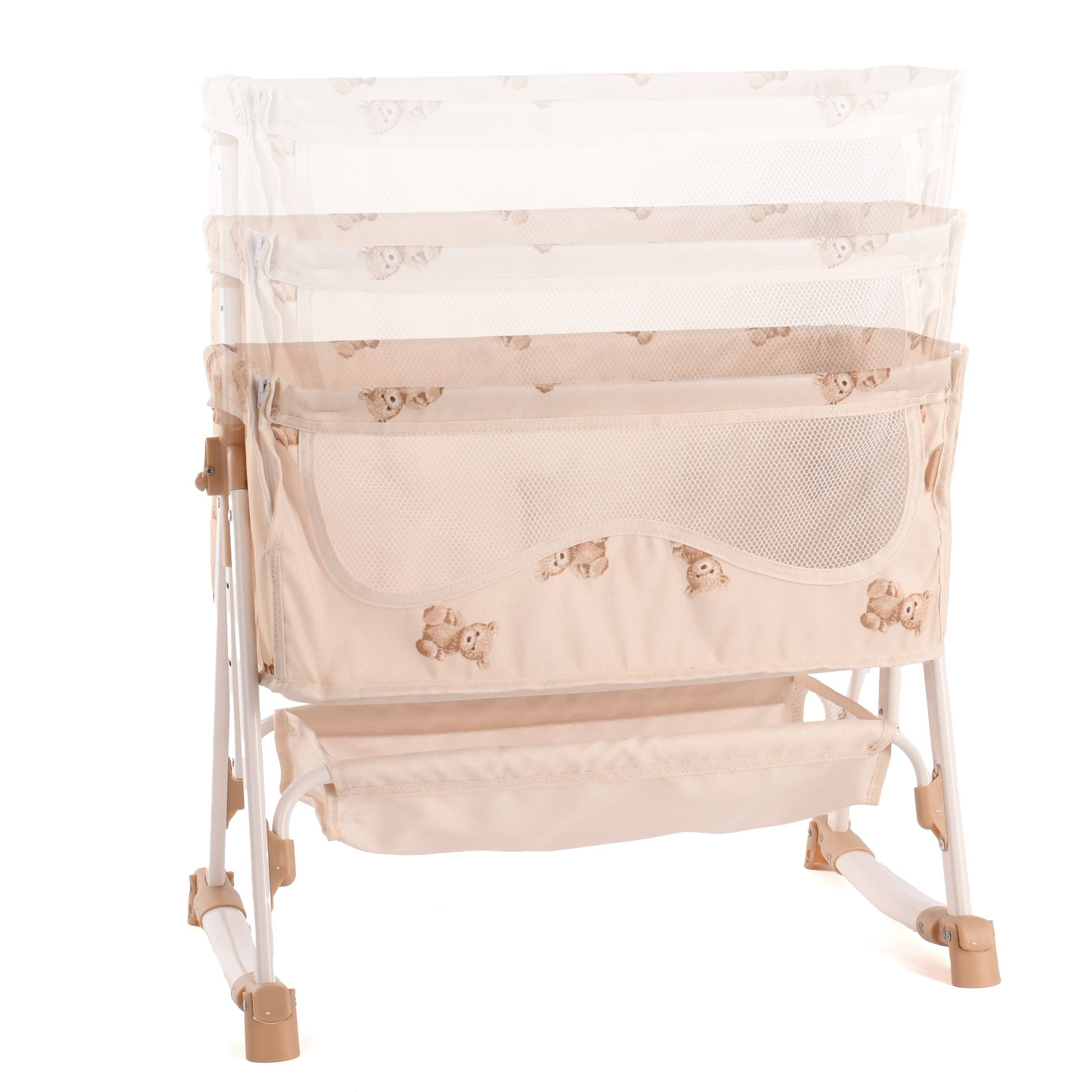 Roma Doll Bedside Crib - Teddy Bear Collection