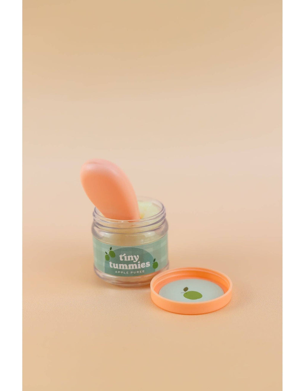 Tiny Tummies Banana Jelly Jar & Magic Spoon | Doll Feeding Playset for Reborn & Silicone Dolls