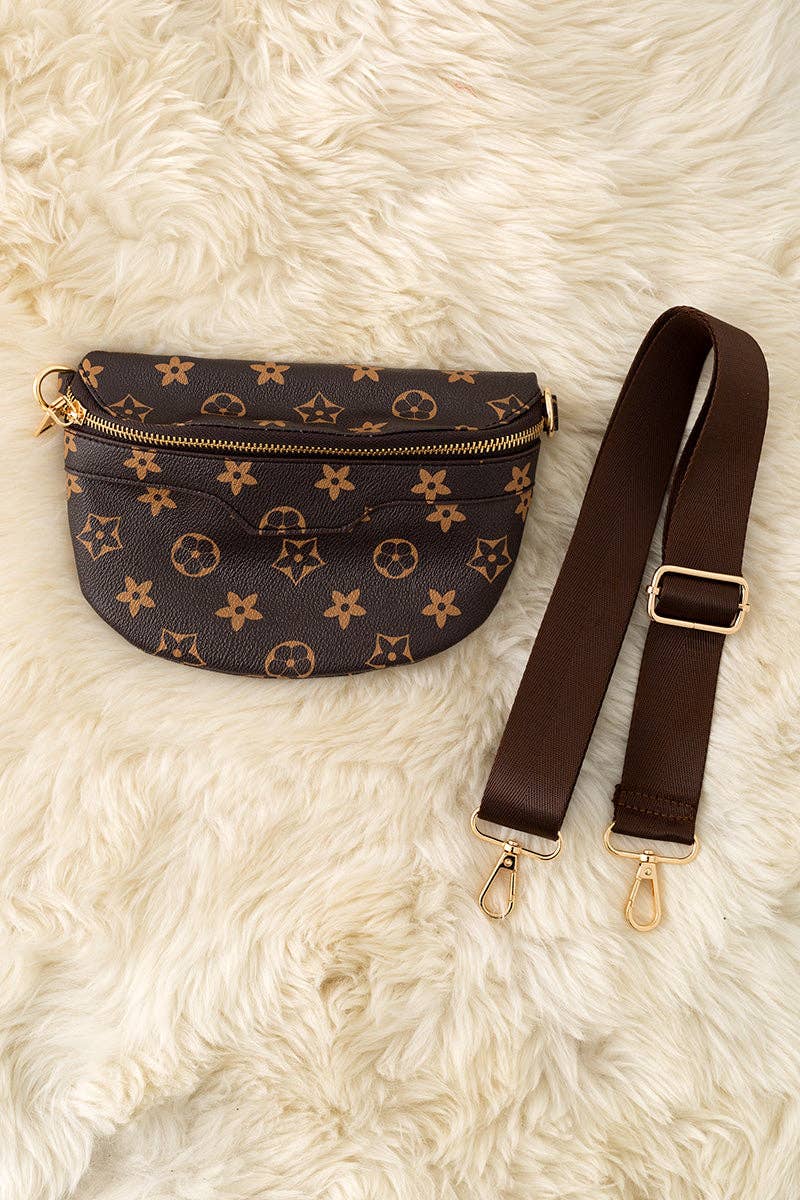 Brown Kids Crossbody Bag | Trendy Mini Shoulder Bag for Girls & Tweens