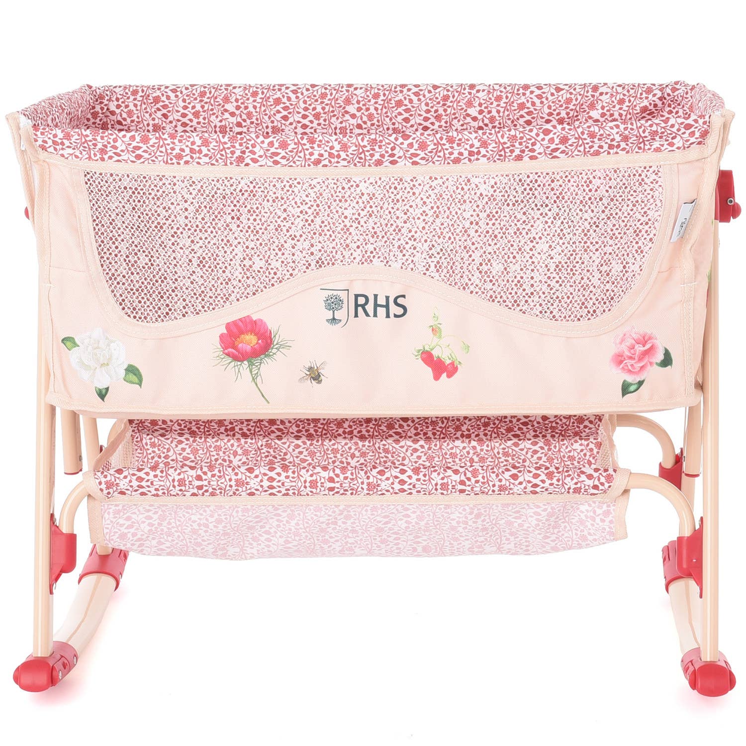 Roma RHS Doll Bedside Crib - Flora Collection