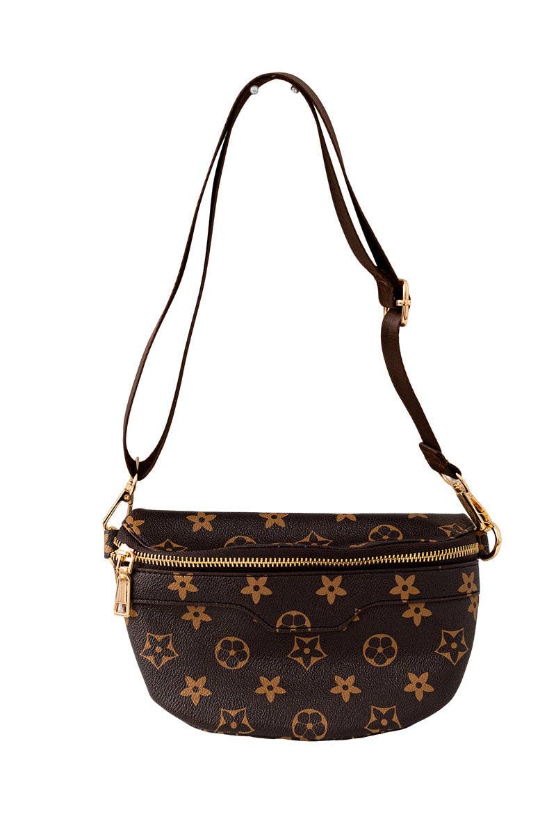 Brown Kids Crossbody Bag | Trendy Mini Shoulder Bag for Girls & Tweens