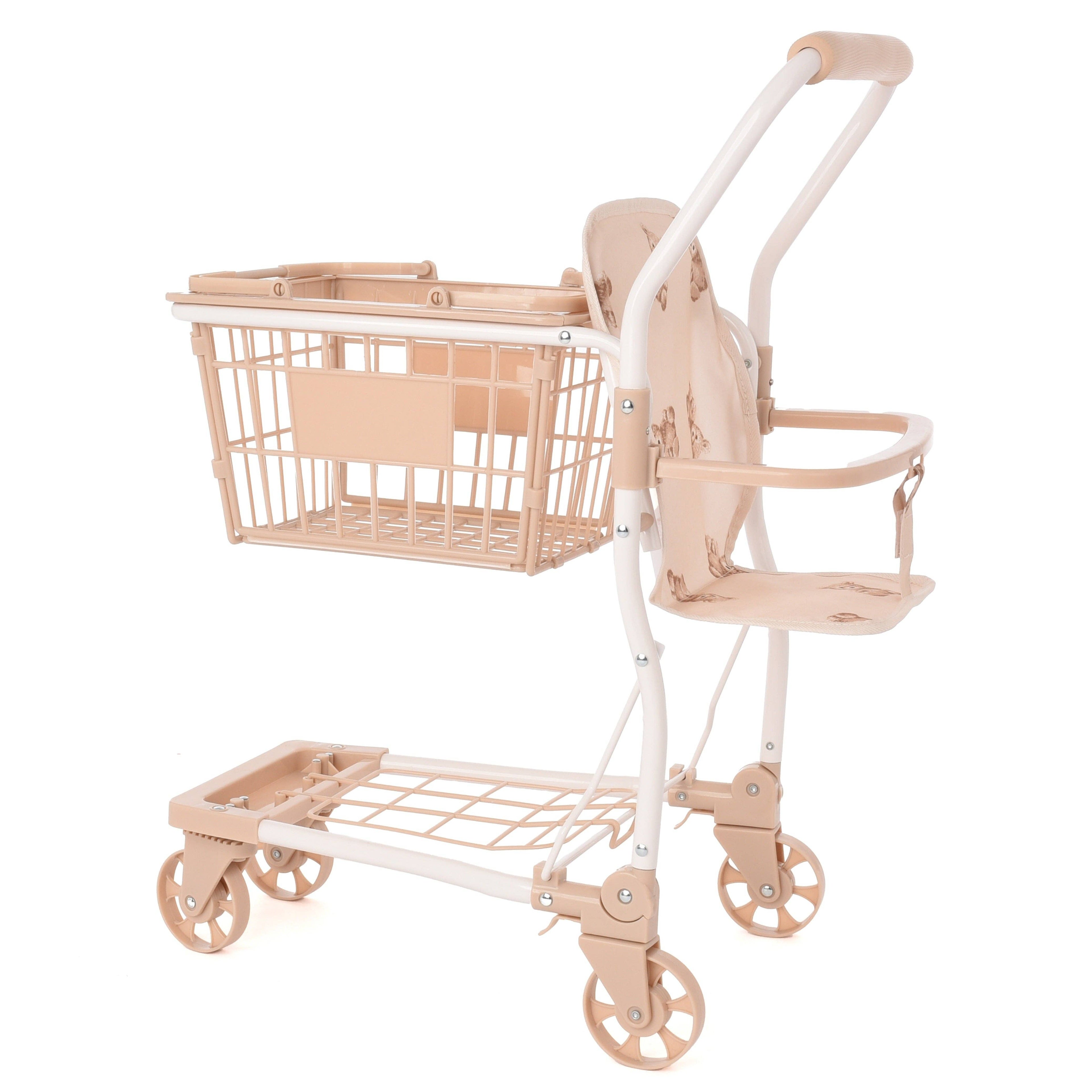 Roma Doll Shopping Trolley - Teddy Bear Collection