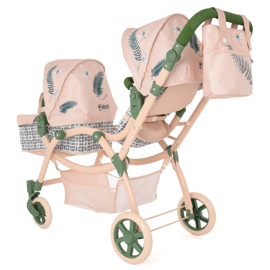 Roma RHS Twin Dolls Pram - Fern Collection