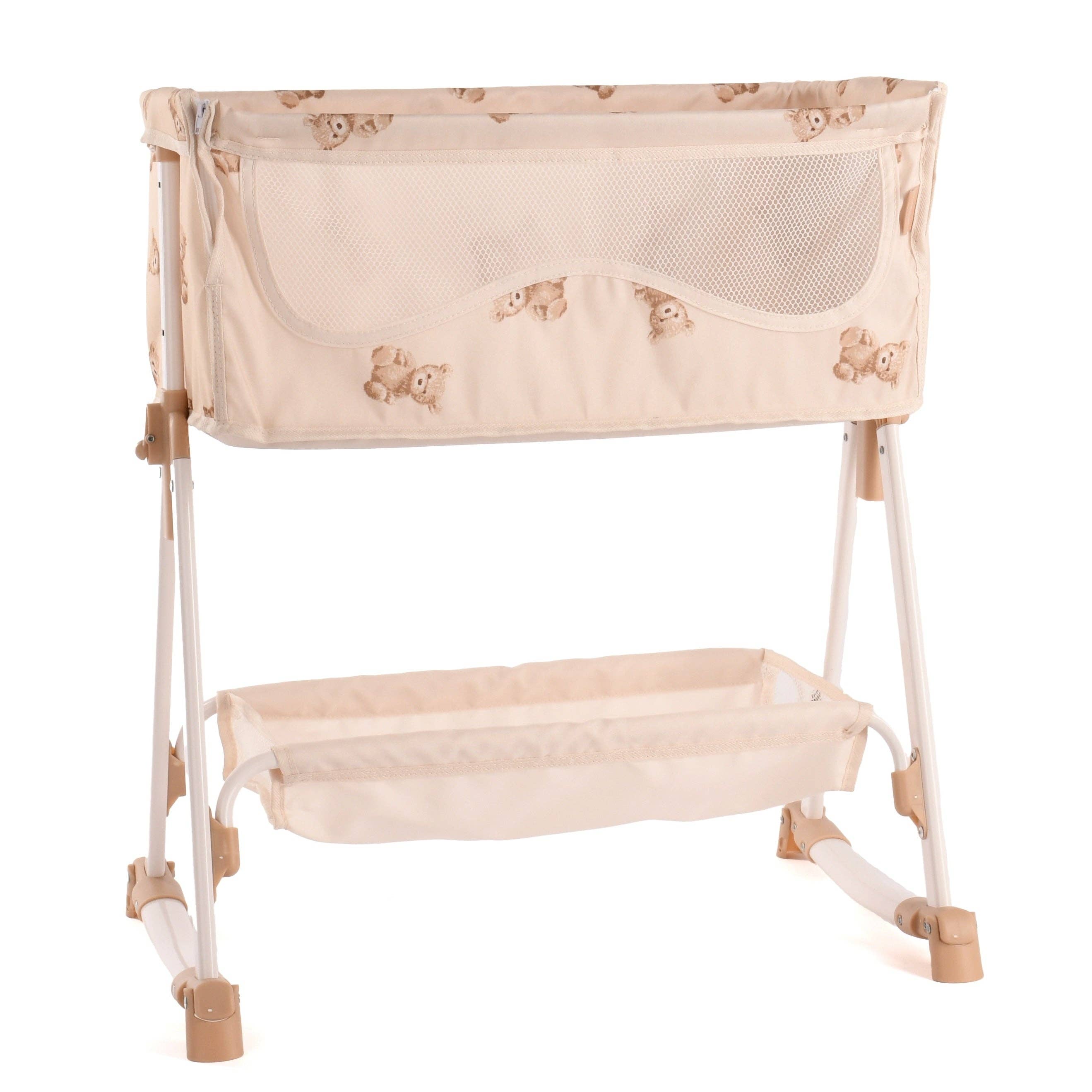 Roma Doll Bedside Crib - Teddy Bear Collection